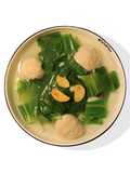 Pakcoy Bakso Kuah Bening