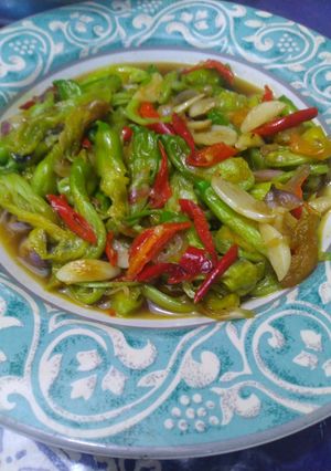 Foto resep Tumis bunga turi saus tiram