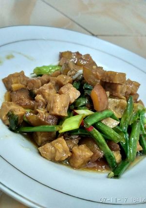 Foto resep Oseng Tempe Kacang Panjang