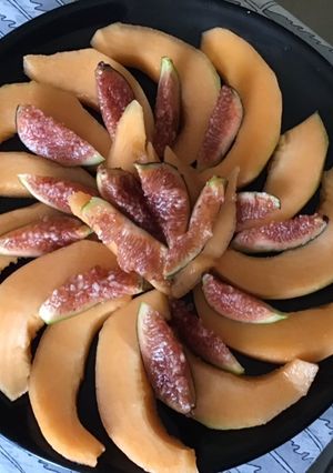 Une photo de Melon aux figues du jardin
