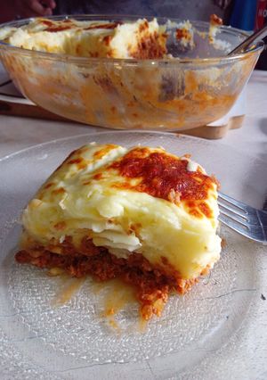 Una foto de Pastel de papas
