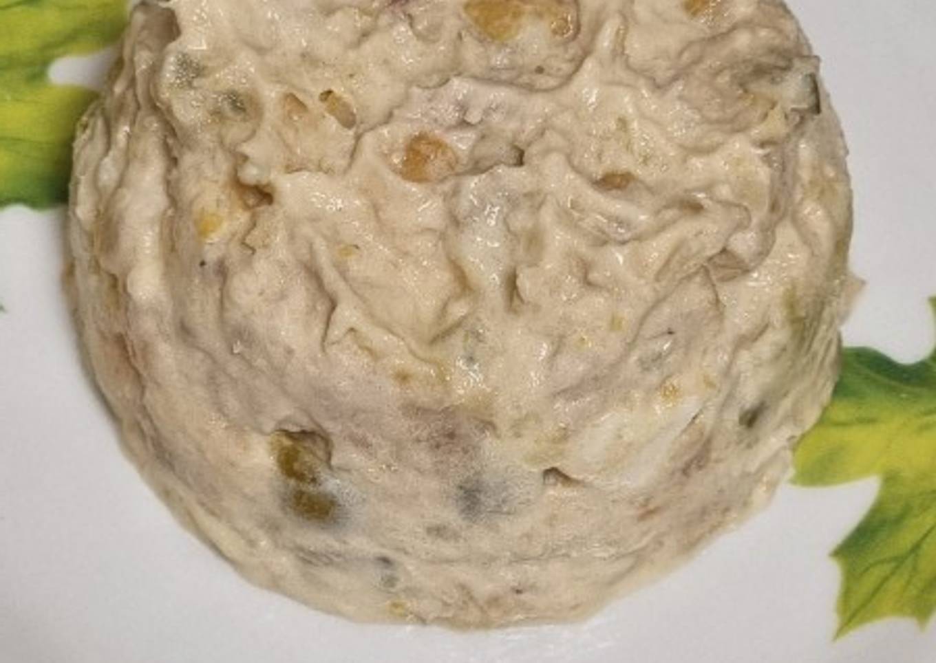 Ensaladilla de garbanzos y encurtidos