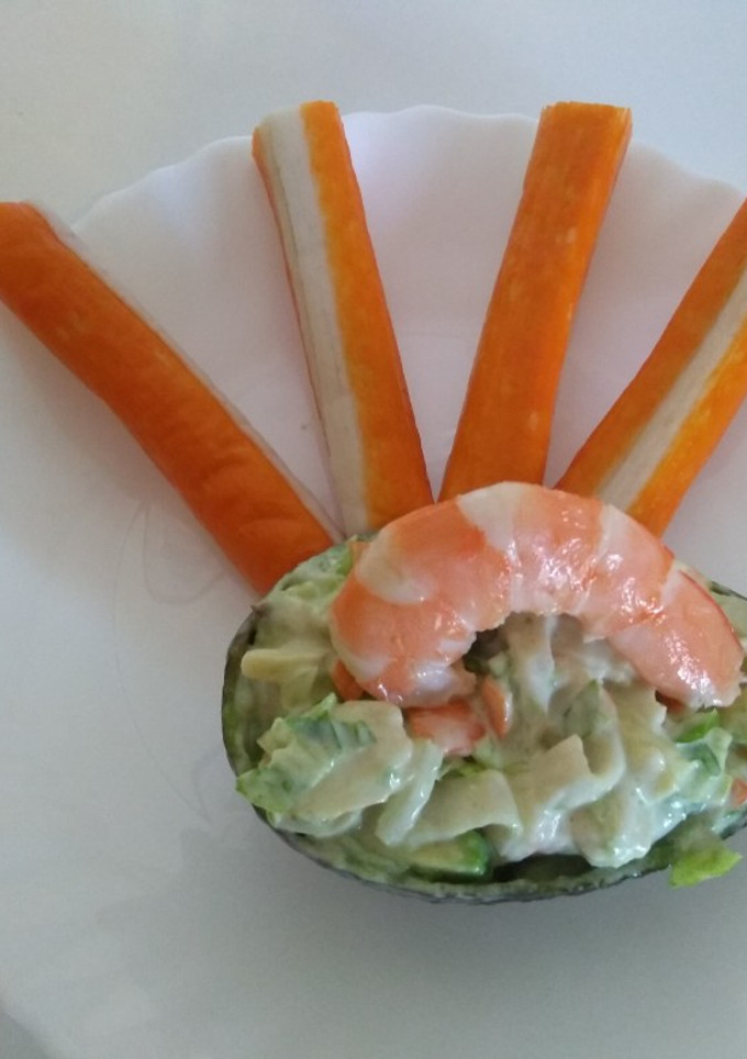 Una foto de Aguacate relleno