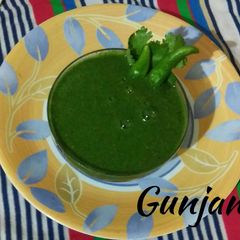 A picture of Palak chatni.