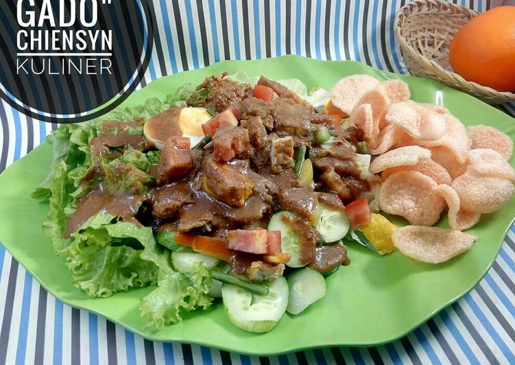 Gado gado ala Chiensyn Kuliner