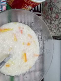 Foto resep Bubur ayam sayur pedas