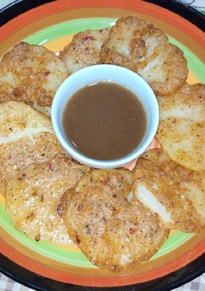 A picture of Tandoori Potato Fritters.
