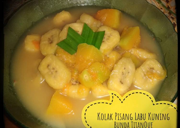 Bagaimana Membuat Kolak Pisang Labu Kuning Anti Gagal