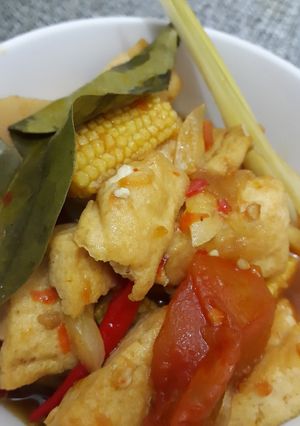 Foto resep Sambal Tahu Jagung Muda👍