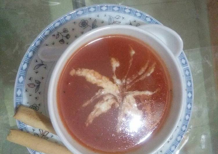 How to Prepare Homemade Tomato soup