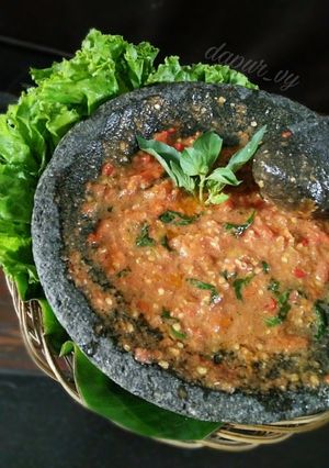 Foto resep SAMBEL KEMANGI /Sambel Sari Laut / Sambel Pecel Lele