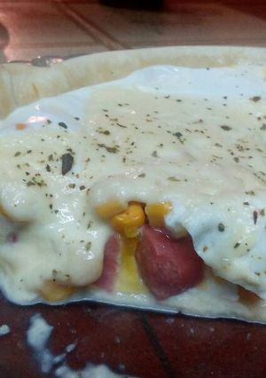 Una foto de Mini Tarta de queso con salchichas