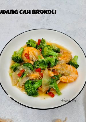 Foto resep Udang Cah Brokoli
