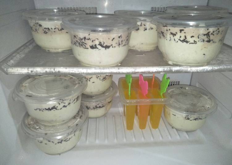 Ice cream durian ala dapur Q