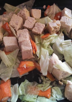 Foto resep Tumis Tahu Putih Kol Wortel