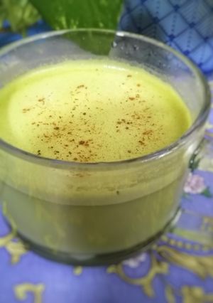Una foto de Matcha bulletproof💚🌿🍵