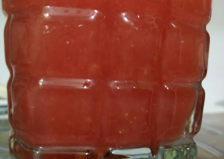 Simple Way to Make Perfect Strawberry melon Drink