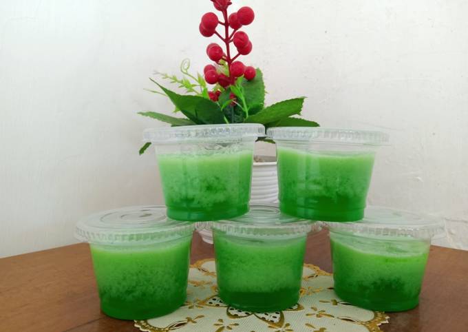 Mudah Banget Masakan Resep Puding lumut