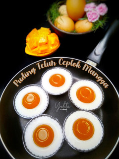 Foto resep Puding Telur Ceplok Mangga