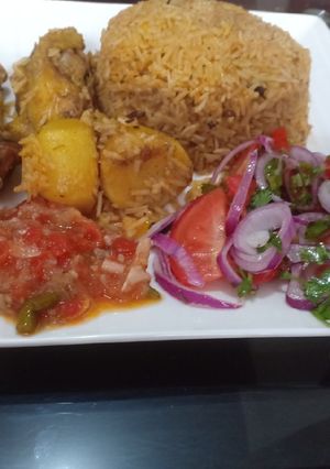 A picture of #Chicken pilau contest.