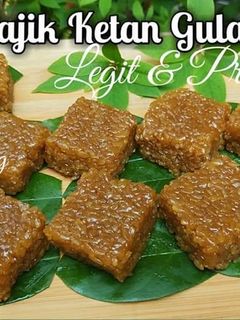 Foto resep KUE WAJIK KETAN JAJANAN TRADISIONAL, BIKIN NGILER