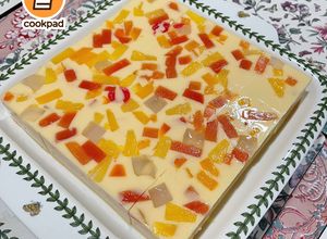Gambar 👩‍🍳Puding Fruit Cocktail Raya