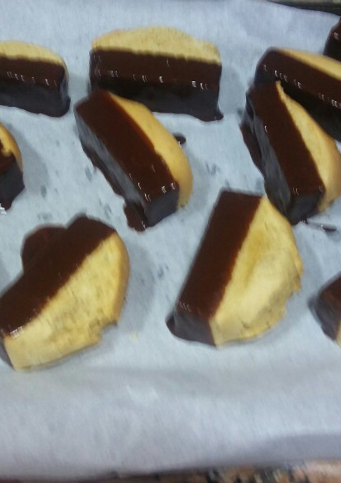 Una foto de Bizcochitos con chocolate
