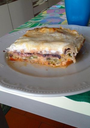 Foto di Lasagne di verdure miste