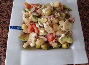 Una foto de Ensalada de Patatas y Sardinillas