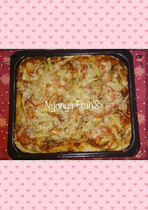Foto resep Pizza  gembira By Nyonya Fran'S