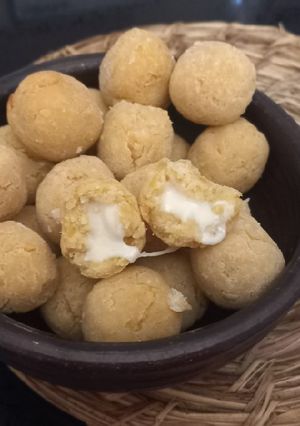 Una foto de Garbanzos Duquesas soufflé