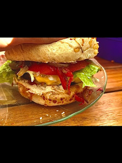 Una foto de Hamburguesas ricas y saludables