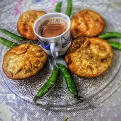A picture of Peas kachori.