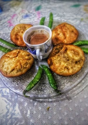 A picture of Peas kachori.