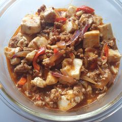 A picture of Mapo Tofu.