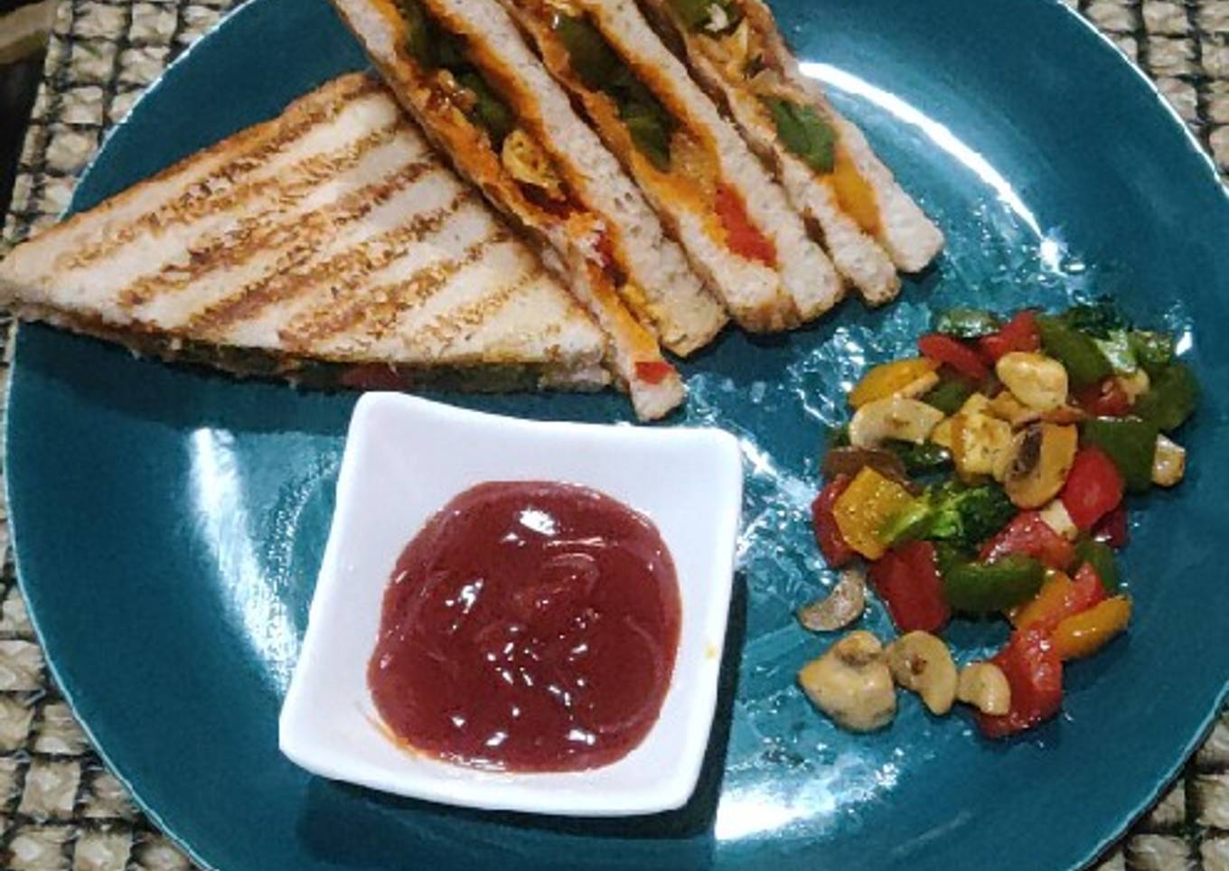 Grilled veggie Sandwich