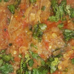 A picture of Brinjal fried paste.