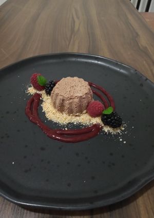 Una foto de Perfait de chocolate