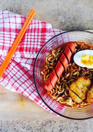Foto resep Mi Ramen Hot Spicy Ala-Ala