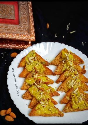 A picture of Shahi Tukda.