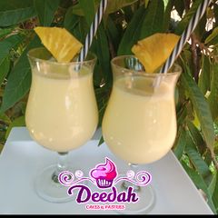 A picture of Pineapple smoothie.