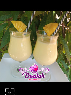 A picture of Pineapple smoothie.