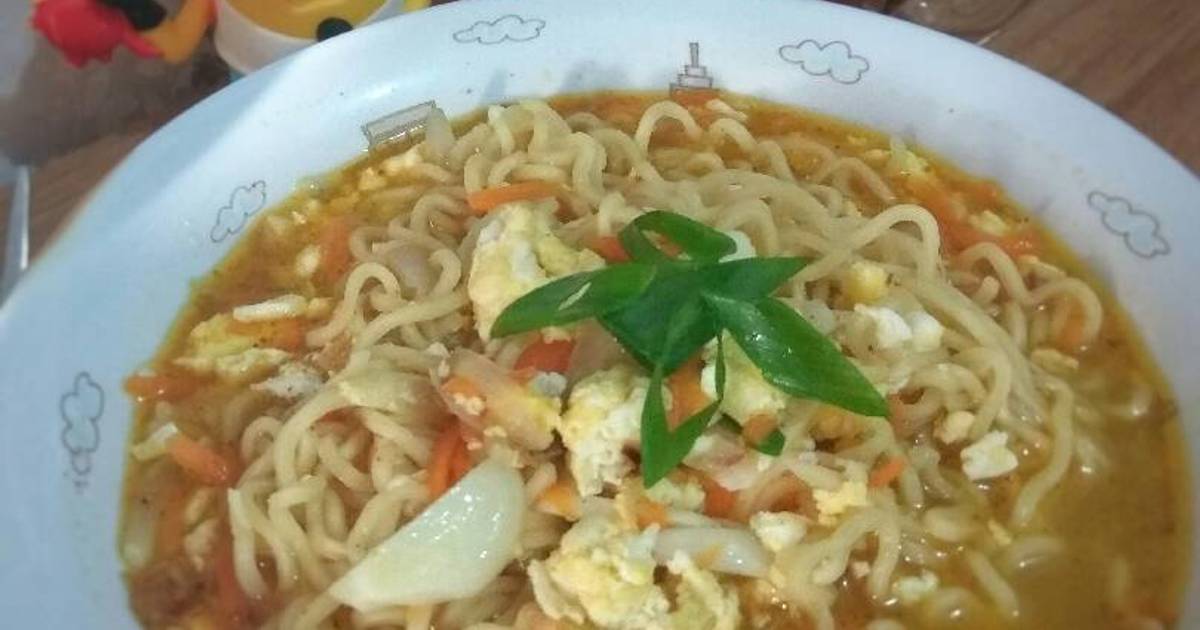 Resep Mie Rebus 🍜 Oleh Elisabeth Febrina Sebayang Mak Gege Cookpad