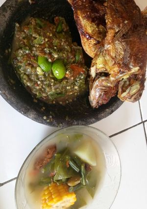 Foto resep Sambel cobek