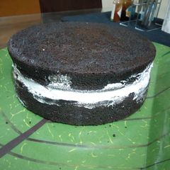 A picture of Moist Chocolate Cake.