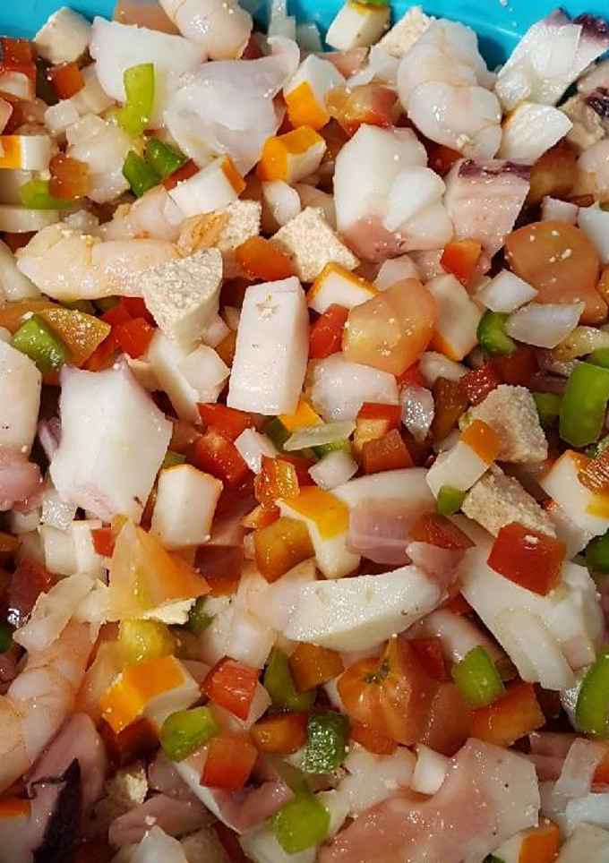 Una foto de Salpicón de marisco
