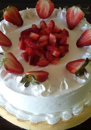 Una foto de Torta a cucharadas  deliciosa