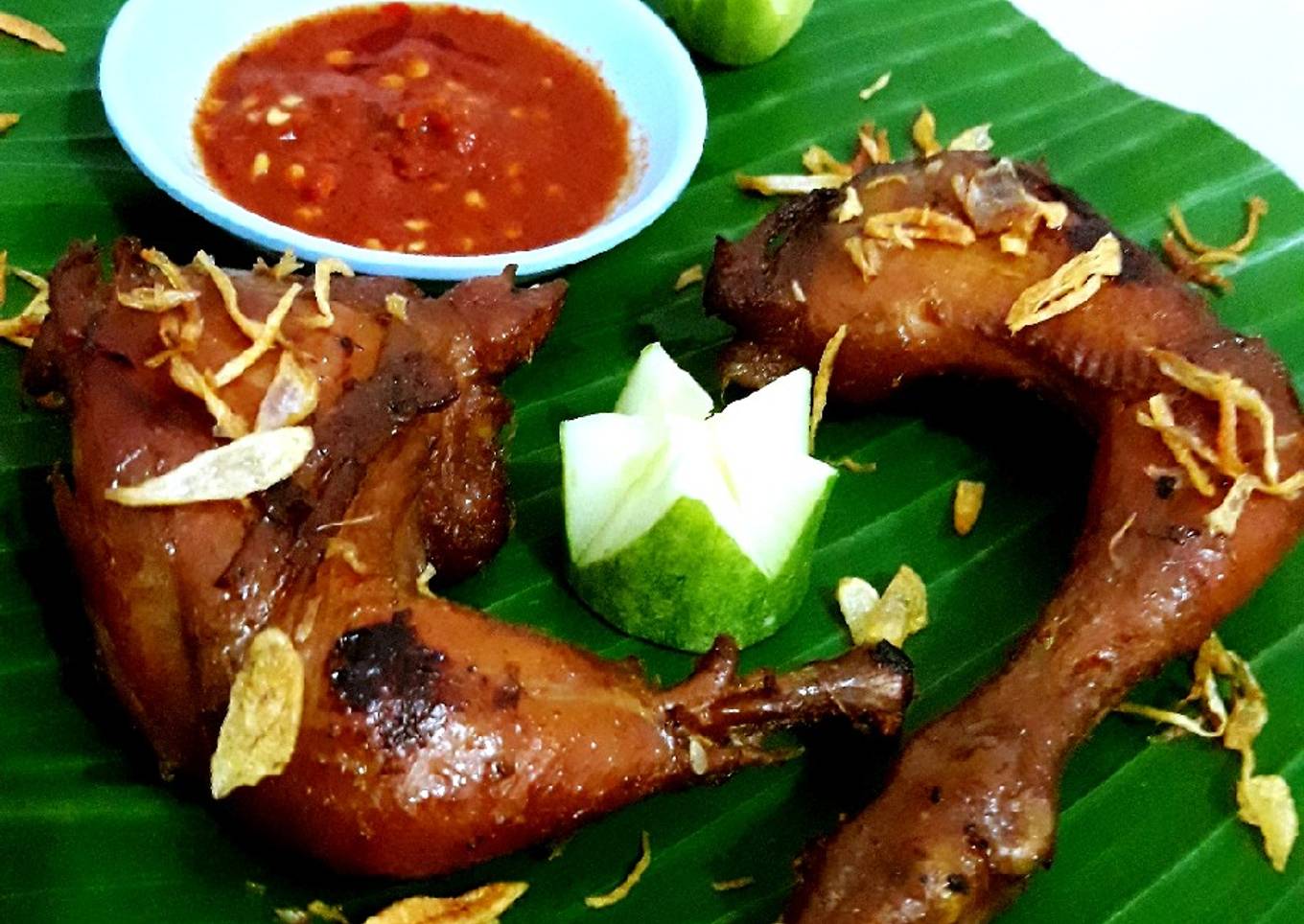 Ayam Ukep Bumbu Kecap, Bisa di Goreng Bisa di Panggang