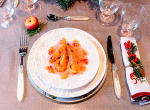 Foto di Mazzancolle spadellate con salsa di mostarda