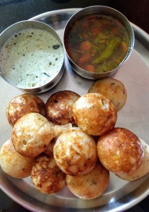 A picture of Masala gundapanglu/ Appe.